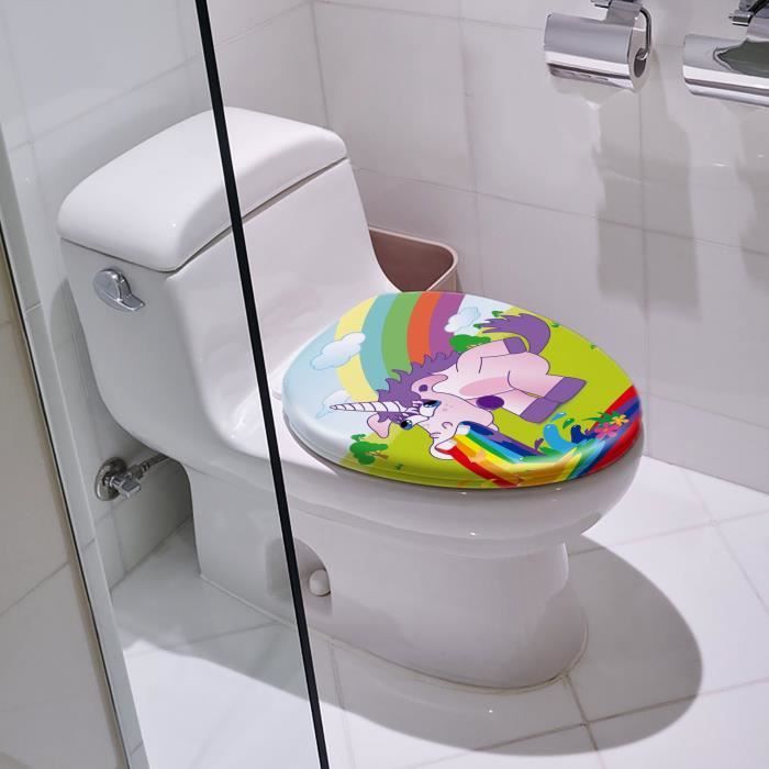 Abattant WC Haut Dispositif De Levage Du Couvercle De Toilette