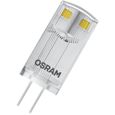 OSRAM Ampoule LED Capsule claire 0,9W=10 G4 chaud-4