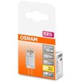 OSRAM Ampoule LED Capsule claire 0,9W=10 G4 chaud-5