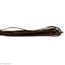 100 mètres cordon cuir lacet cuir marron Ø 2 mm