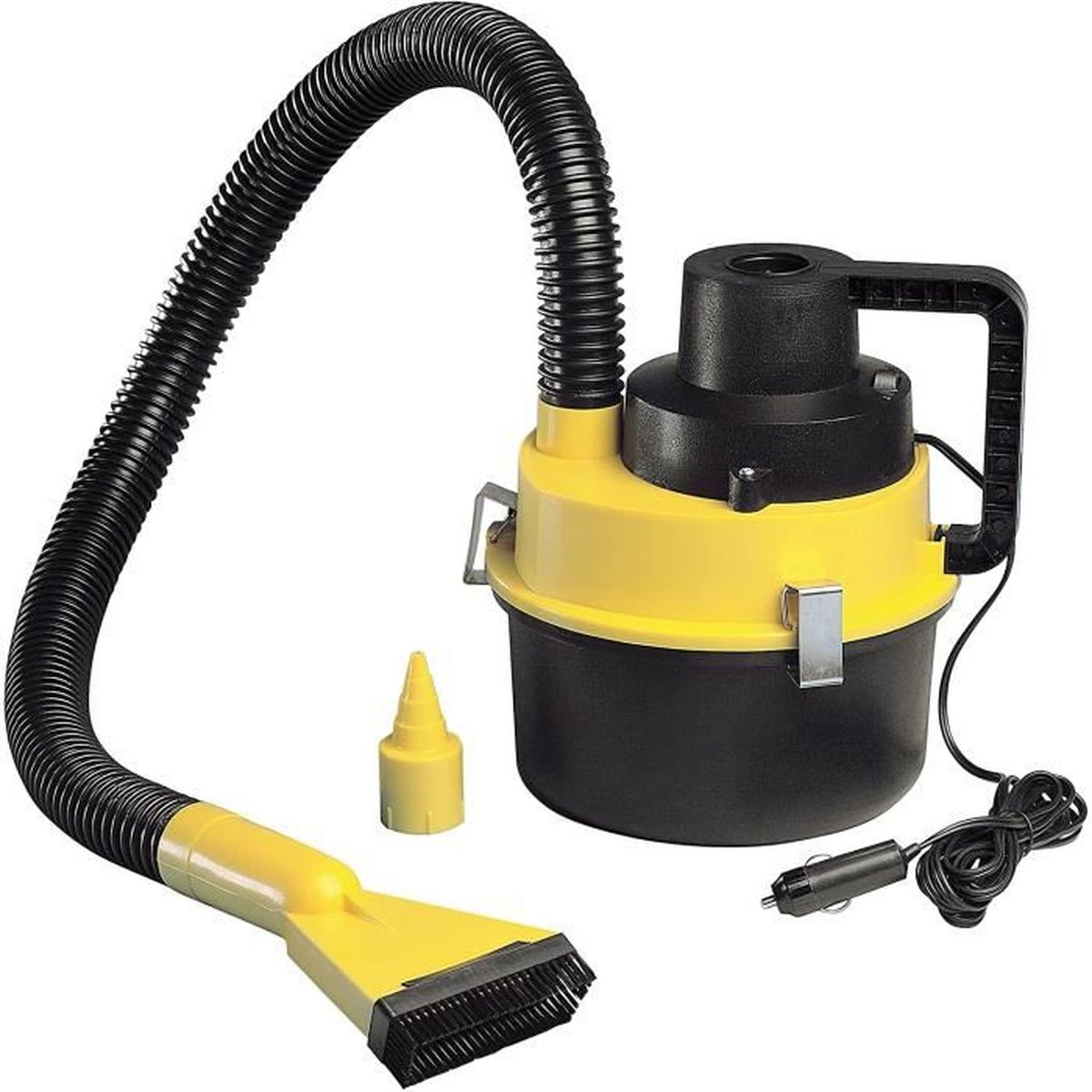 Set D'Aspiration Einhell 6 Pièces - Pour Nettoyage Voiture, Tuyau 3m, Brosses, Buse Siège - Compatible Aspirateurs Eau/Poussière 36mm
