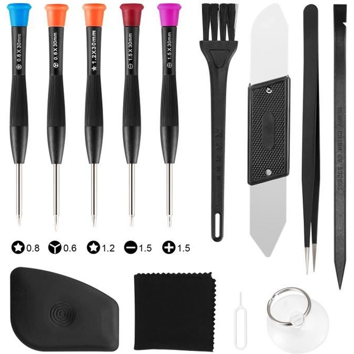 Kit 12 tournevis réparation smartphone | Tout Pour Phone