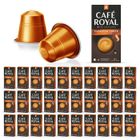 CAFE ROYAL 300 Capsules de Café en Aluminium Compatibles NESPRESSO® À USAGE DOMESTIQUE - ESPRESSO FORTE - Dosettes by Café Royal®