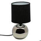 ATMOSPHERA CRÉATEUR D'INTÉRIEUR Lampe céramique "Timéo" H25cm argent - Atmosphera createur d'interieur