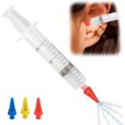 BRAND Kit Seringue Nettoyage, Oreille Kit de Nettoyage Auriculaire Avancé, Seringue à Quadruple Jet pour un Nettoyage Profond des