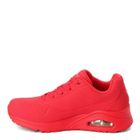 Basket Femme - Skechers - Uno - Stand on Air - Rouge - Compensé 3,5 cm