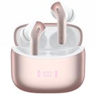 Écouteurs Sans Fil VEATOOL Écouteurs Bluetooth 5.0 Casque Étanche IPX5 Son Stéréo 40H d'Autonomie Micro Intégré Or Rose