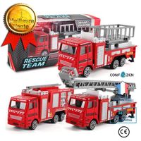 Jouet - CONFOZEN - Camion de pompier - Glisse - Rouge - A partir de 10 ans