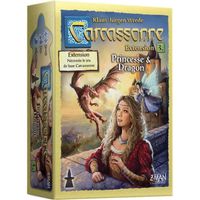 Z-Man Games | Carcassonne - Extension 3 Princesse & Dragon | Jeu de société | À partir de 7 ans | 2 à 6 joueurs | 40 minutes