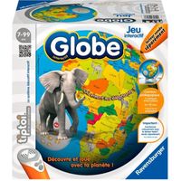 Globe interactif Tiptoi - Ravensburger - Jeu électronique éducatif sans écran - Dès 7 ans en français