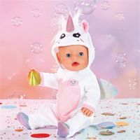 BABY BORN - Costume câlin licorne - ZAPF CREATION - 43cm - Rose - Fille - A partir de 5 ans