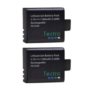 BATTERIE APPAREIL PHOTO 2 batterie-Batterie Rechargeable Pg1050  3 Fentes 