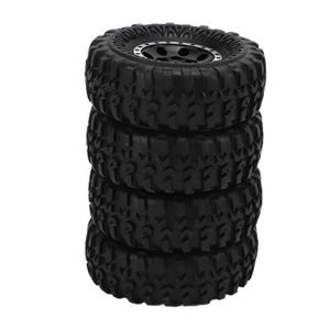 PNEUS AUTO Akozon pneus en caoutchouc avec jante de 55 mm 4 pièces 55mm 8 trous pneus de roue en caoutchouc jantes en alliage d'aluminium pour