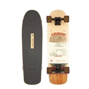 SKATEBOARD - LONGBOARD Skateboard Cruiser - ARBOR - Photo Pilsner - Érable canadien - 4 roues - 8.25