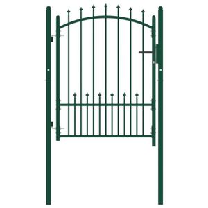 PORTAIL - PORTILLON Porte de jardin MVS - Portail de clôture avec poin