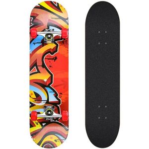 SKATEBOARD - LONGBOARD skateboard complet pour débutants, adolescents 31 