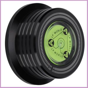 Stabilisateur Vinyle Dynavox VC150 Aluminium Anodisé Argenté – 200g, Pression Réglable, Son Plus Pur