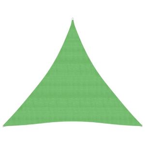VOILE D'OMBRAGE Voile d'ombrage 160 g-m² Vert clair 4x4x4 m PEHD