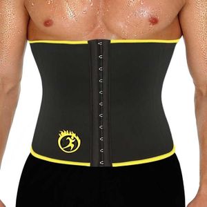 CEINTURE DE SUDATION Bustier-corset,ceinture d'entraînement à la taille pour hommes,sangle en néoprène,perte de poids,amincissant,Corset- SF078-B[D94]