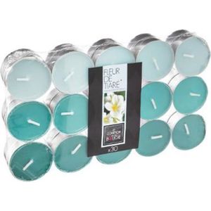 hibuy Lot de 6 bougies chauffe-plat parfumées Durée de combustion Café 4 heures