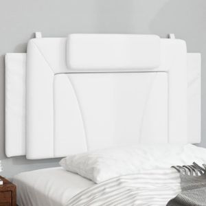 TÊTE DE LIT Zerodis Coussin de tête de lit blanc 100 cm similicuir AB374775 LC033