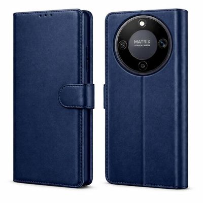 Étui Rabat Antichoc En Cuir Synthétique Pour Doro Leva L10 / L11 - Protection Et Style