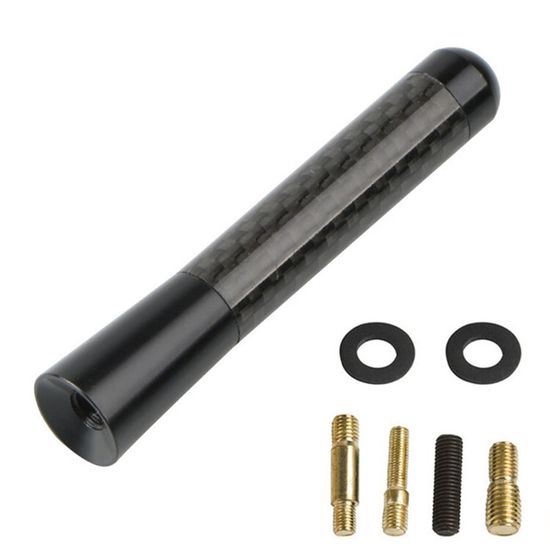 Antenne Supérieure Extérieure de Toit de Voiture, 96219 D5000EBQK Couverture d'Antenne Forte Installation Facile avec Puce d'Amélioration de Signal pour Voiture Rouge