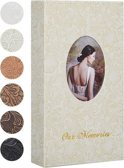 ALBUM PHOTO,7--Album Photo 4D De 6 Pouces, 200 Pochettes, Pour Bébé En Pleine Croissance