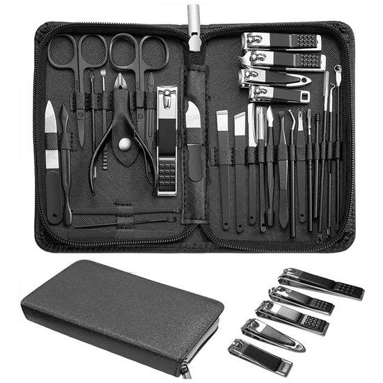 Kit Manucure Japonaise - Lime Et Bloc De Polissage Pour Ongles - Soin Longue Durée, Facile à Utiliser