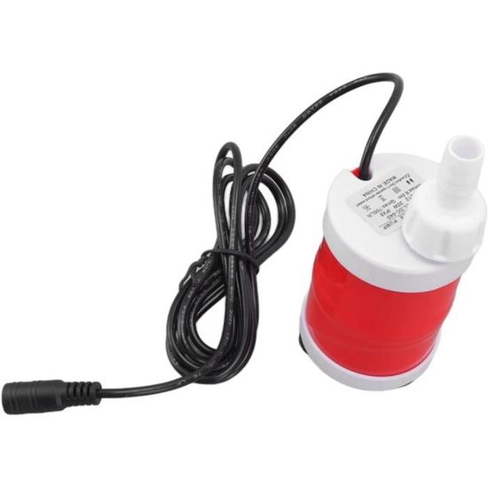 Pompe Submersible 12V 20W 800L/h - Pour Fontaine, Aquarium, Hydroponie - Silencieuse Et Économique - 4