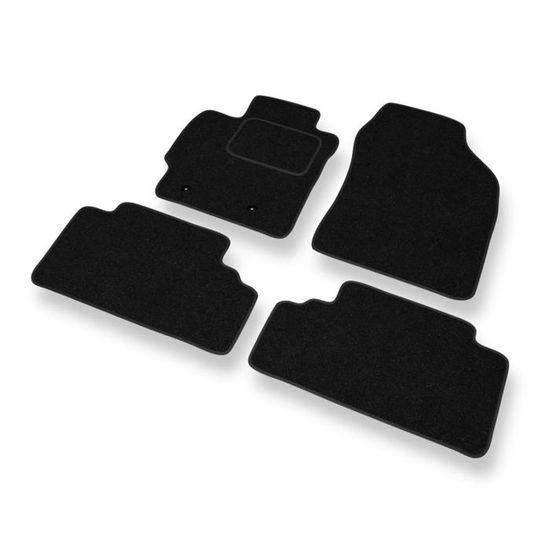 Tapis De Sol Feutre Sur Mesure Toyota Auris I Hayon (2007-2012) - Noir - Neuf