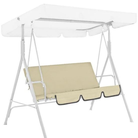 ZONADAH Housse De Balançoire Extérieure 3 Places - Imperméable Résistante UV - 220 X 125 X 170 Cm