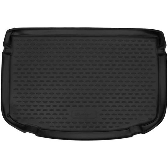 Tapis De Coffre Sur Mesure Audi Q2 2016-2020 - ELEMENT Antidérapant En Caoutchouc Polymère Ultra-Résistant, Noir Protection Parfaite