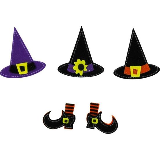 Kit Activité Manuelle Halloween Enfant - 24 Pièces En Feutrine EVA - Bricolage Créatif, Décoration Fête