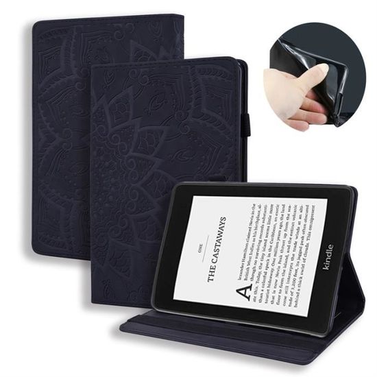 Kindle Paperwhite 6,8 (2021 - 11ème Gén) Etui Cuir Origami