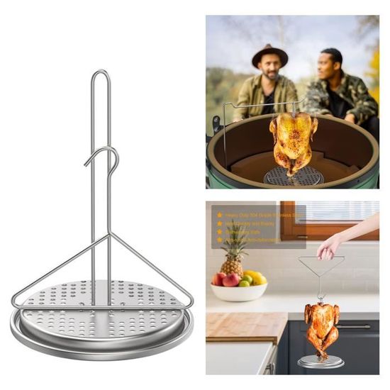 Paniers De Barbecue à Roulettes - Accessoires De Barbecue En Acier
