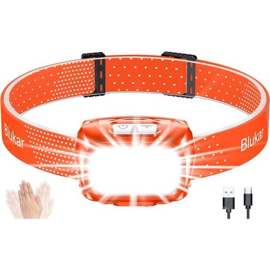 Blukar Lampe Torche LED Rechargeable, 3000L Lampe De Poche LED Ultra