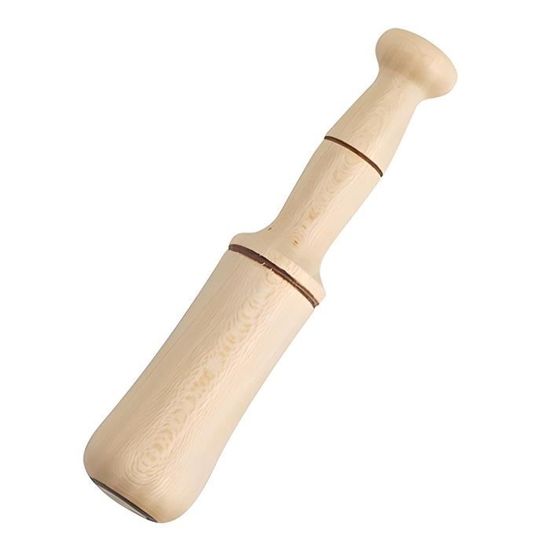 Mortier En Bois Continenta – Idéal Pour épices, Herbes, Pilon Inclus – Neuf