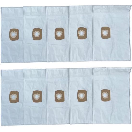 Lot De 10 Sacs Aspirateur Compatible Dreame L10s Ultra L20 Ultra X40 Ultra Et Plus