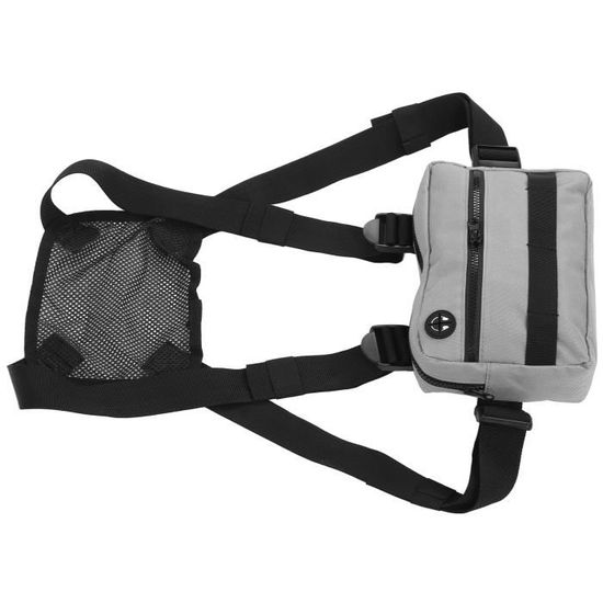 Sac De Poitrine De Running Pour Homme, Gilet De Sport Imperméable Ajustable Avec Support Téléphone, Pour Rando, Vélo, Voyage, Dry-fit Et Antidérapant