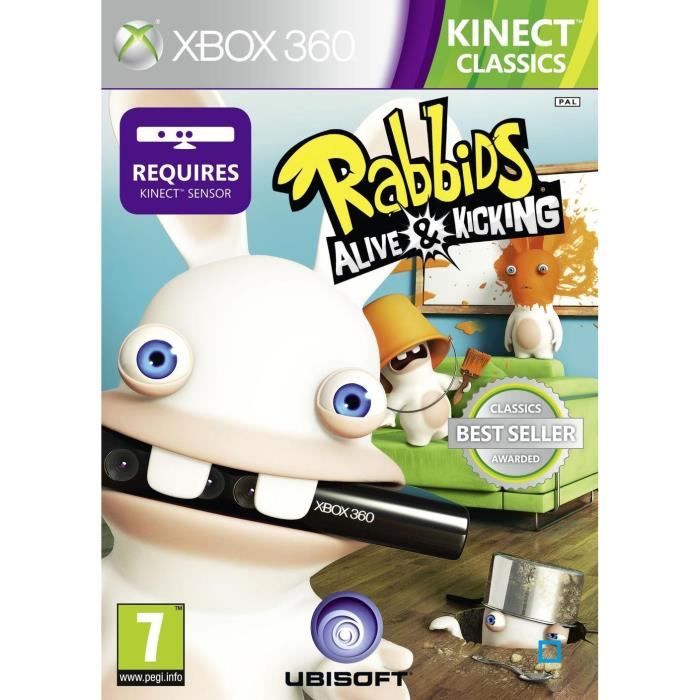 Ubisoft Lapins Crétins 5 Kinect Classics Jeu Xbox 360
