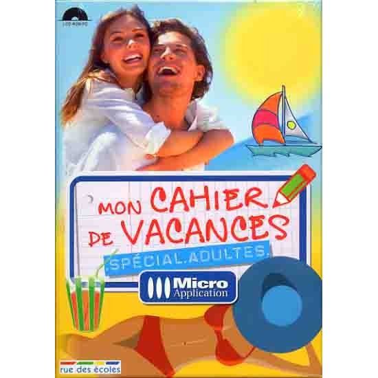 Micro Application Mon Cahier De Vacances Special Adultes / Logiciel