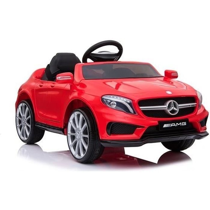 Mercedes GLA Télécommande Rouge - Voiture électrique pour enfant avec batterie 12v et télécommande