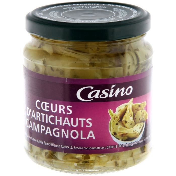 Cœurs d'artichauts 280 g