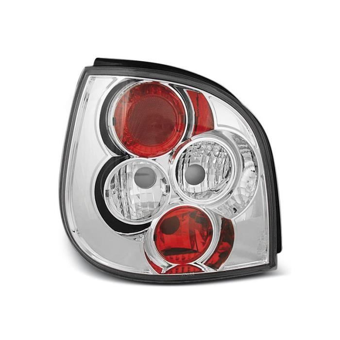 Paire de feux arriere Renault Scenic 99-03 chrome (E08)
