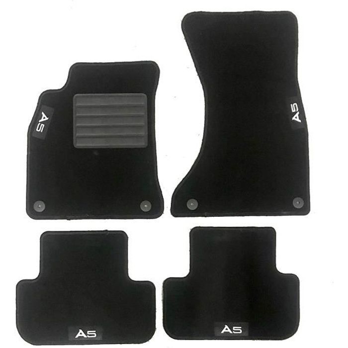 Jeu de 4 tapis moquette pour AUDI A5 2012>2016