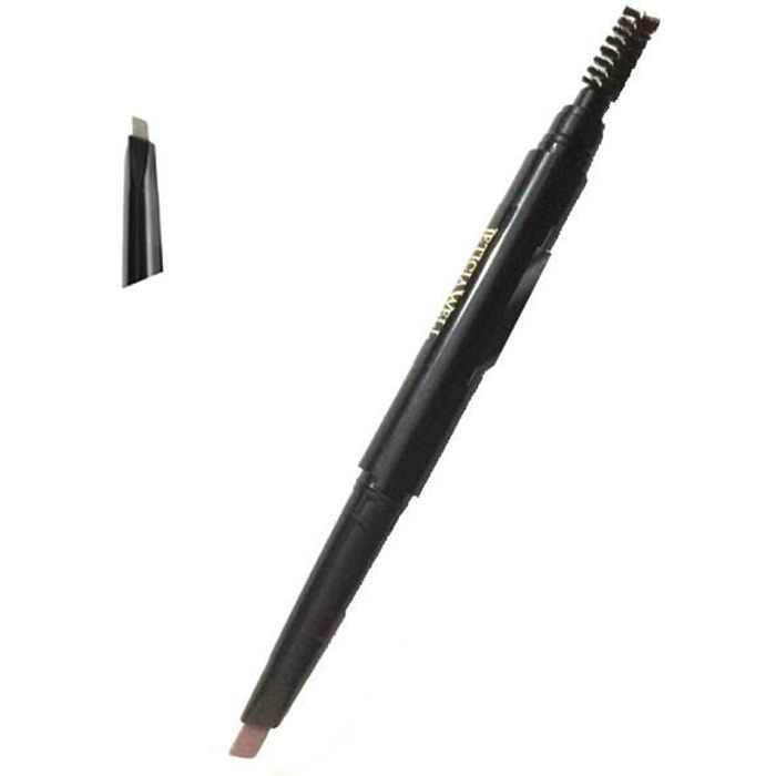 Leticia Well Crayon sourcils N°4 Blond cendré double embouts ( crayon & goupillon)