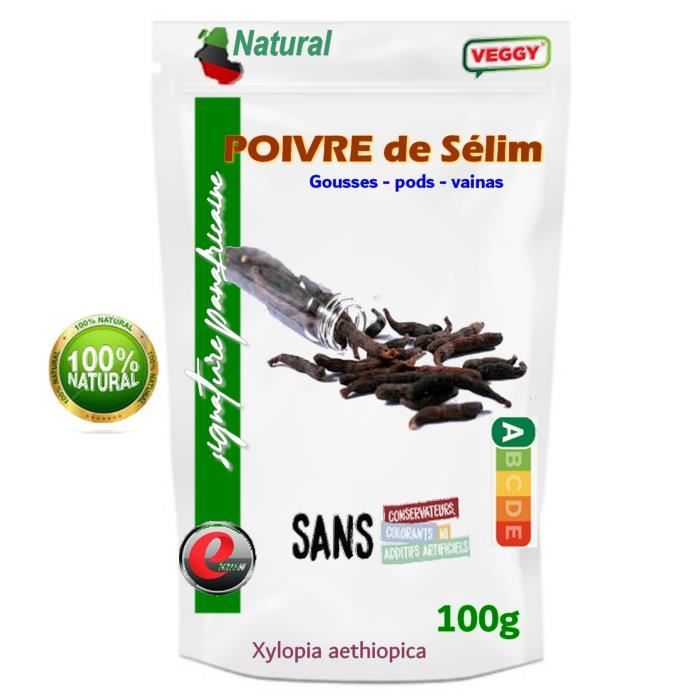 Poivre de Sélim -Qualité supérieure 100g