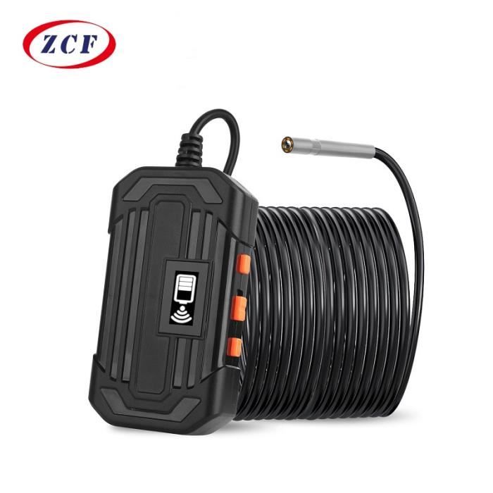 câble rigide Y15 – caméra endoscopique WIFI HD 3.9 P 1080mm, câble Semi-rigide, étanche IP67, 6led, 2600 mAh,