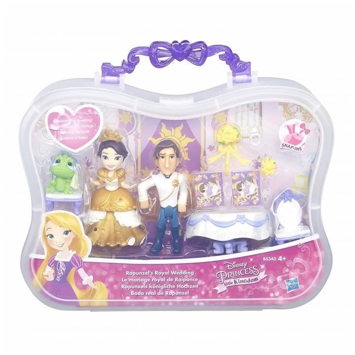 Le Mariage Royal De Raiponce - Mini-poupee - Disney Princess Little Kingdom